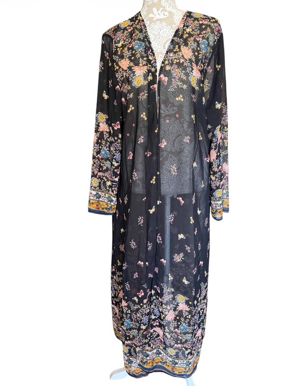 Zanzea sheer duster